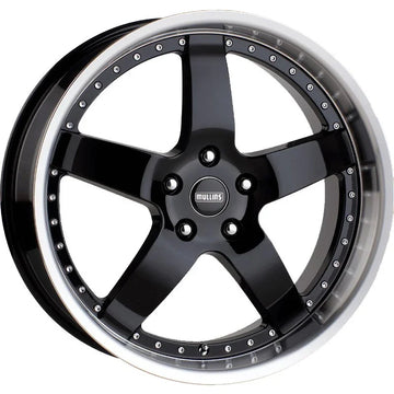 CSA Beretta Wheel 18x8 High Gloss Black - Brixton 4x4 - Buy Online Now!